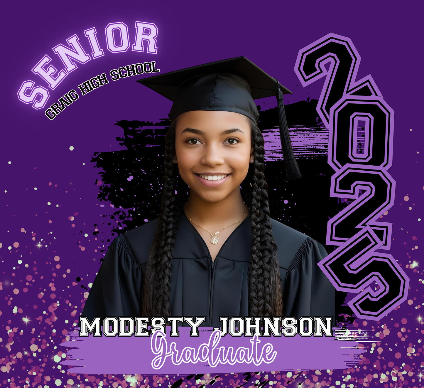 Tumbler Graduation 2025 "Senior"
