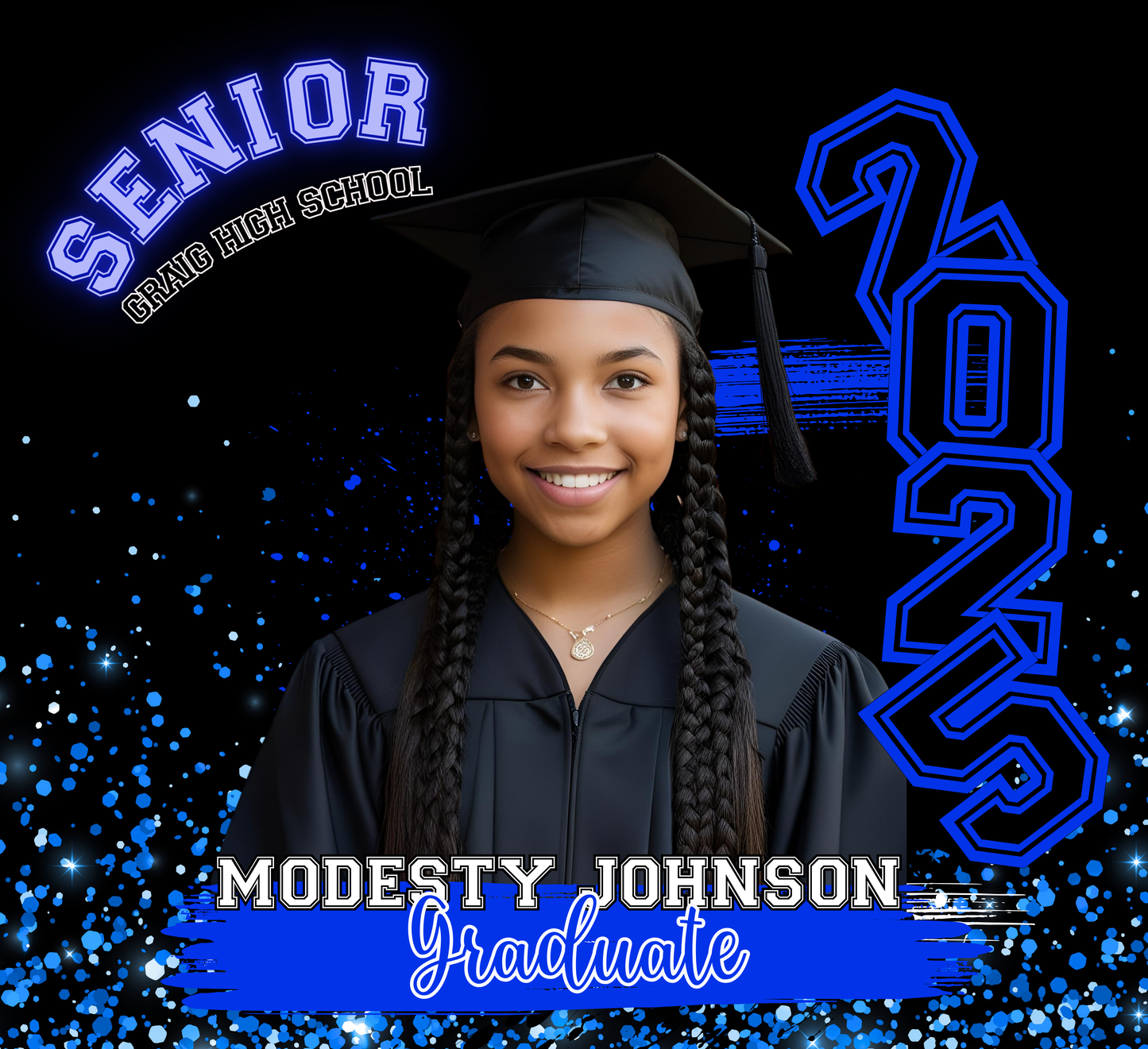 Tumbler Graduation 2025 "Senior"