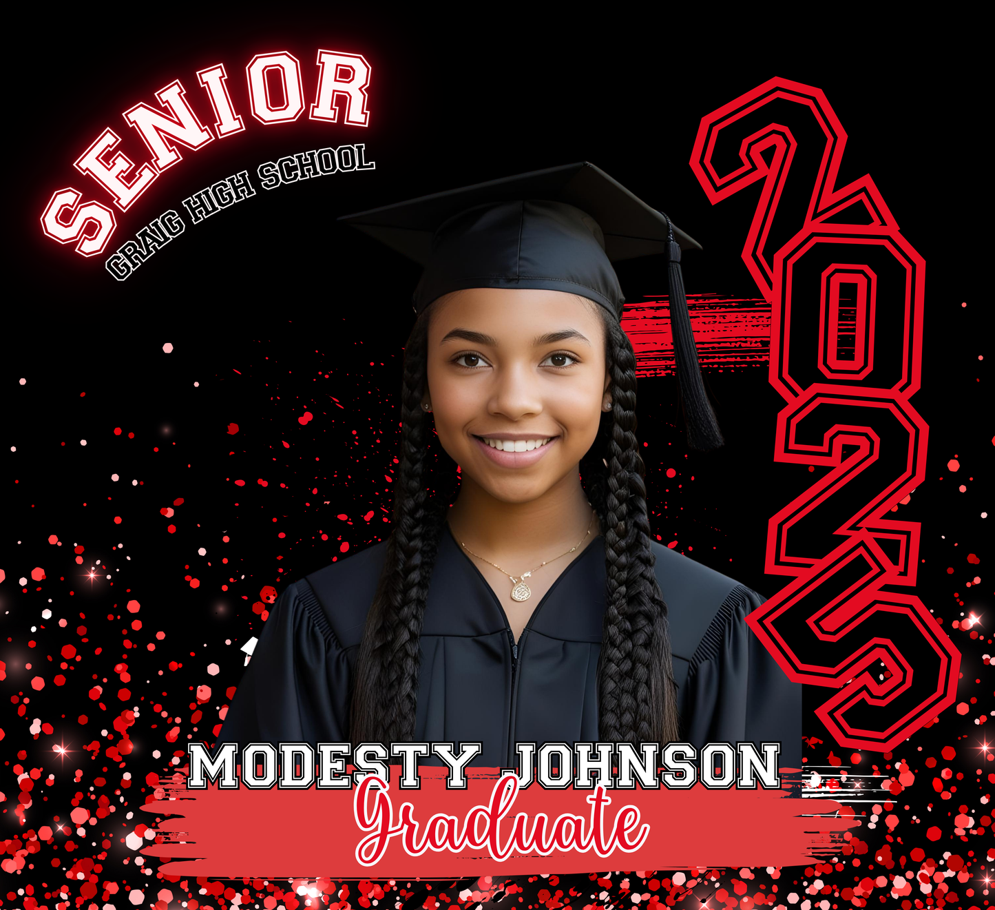 Tumbler Graduation 2025 "Senior"