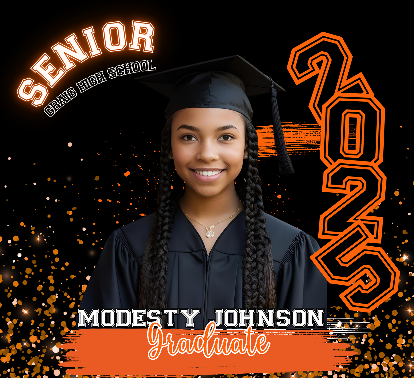 Tumbler Graduation 2025 "Senior"