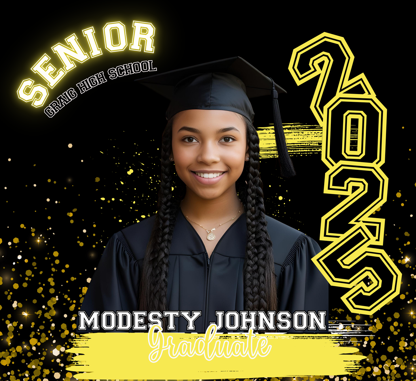 Tumbler Graduation 2025 "Senior"