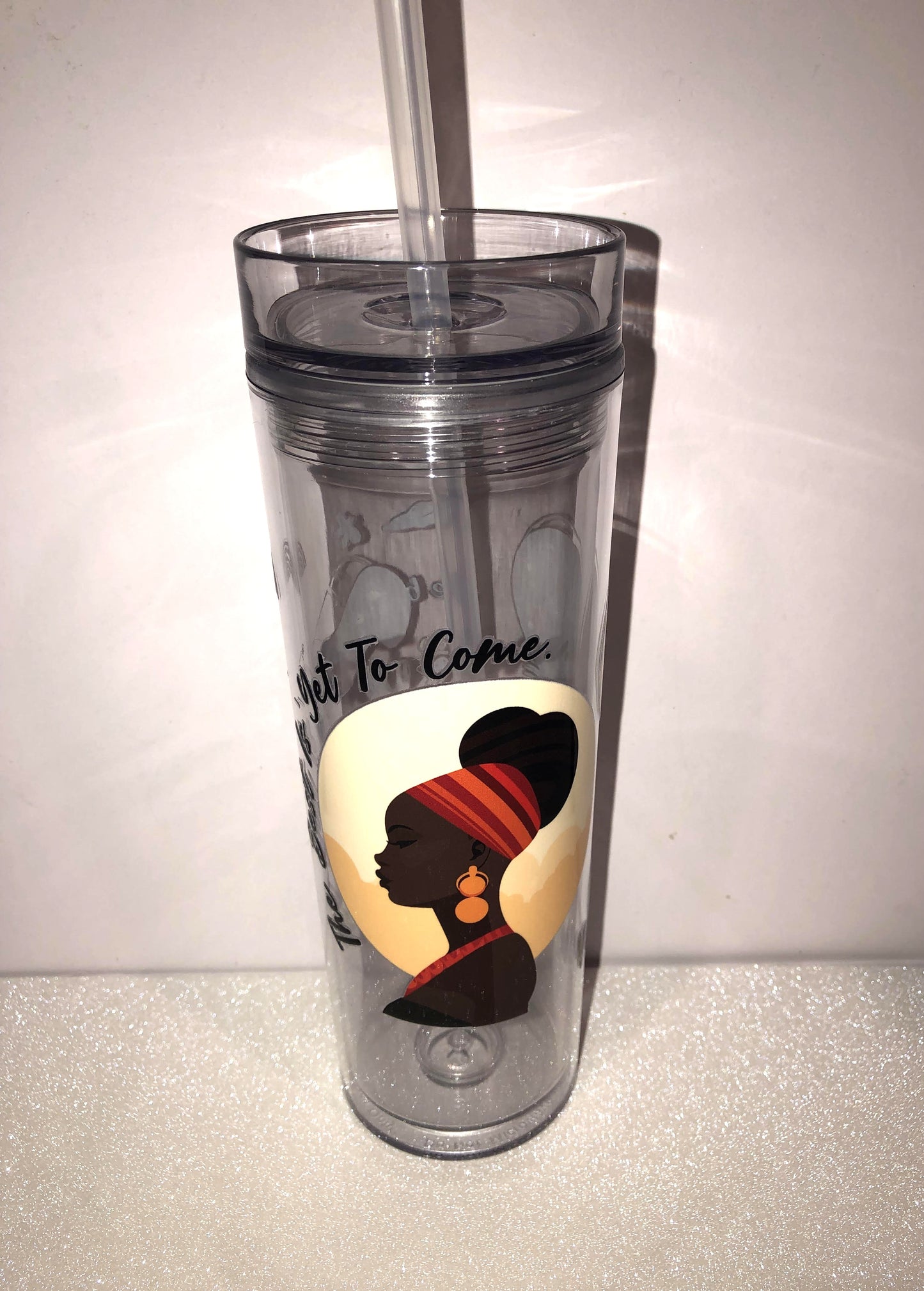 Tumblers 16oz Clear "Kultural Kollection"