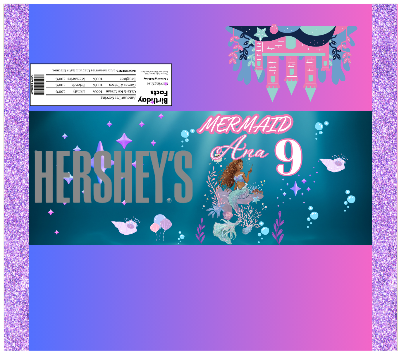 Party Favors - Candy Bars (Unfilled) - Regular Size
