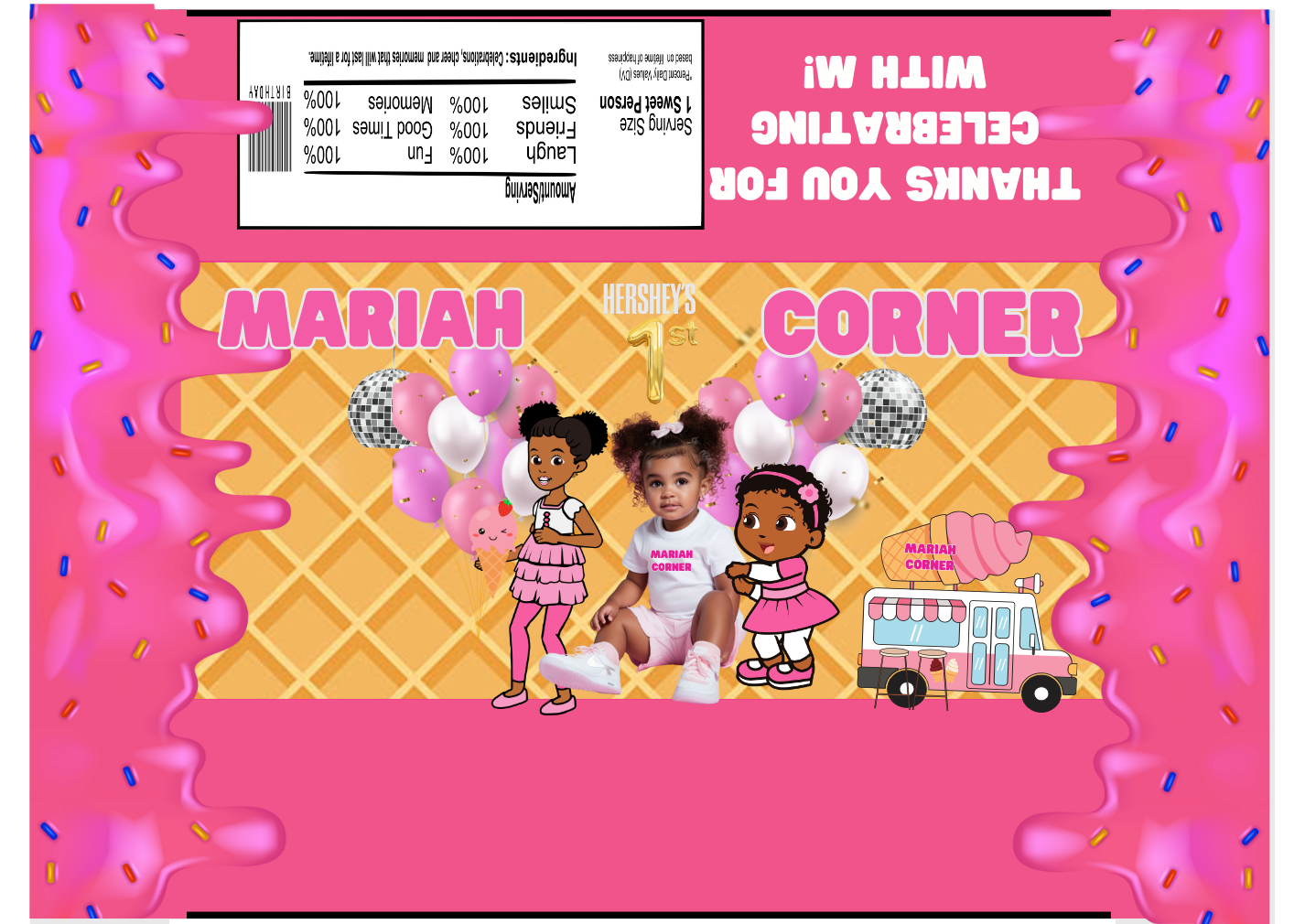 Party Favors - Candy Bars (Unfilled) - Regular Size