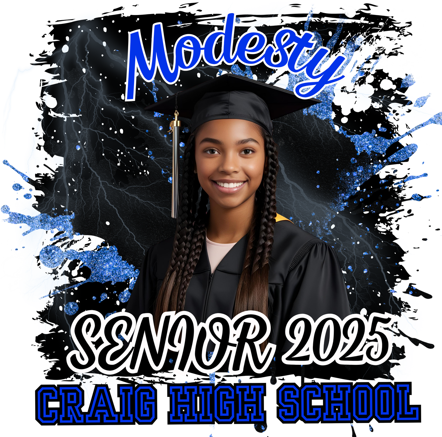 T-Shirts Graduation 2025 "Senior"