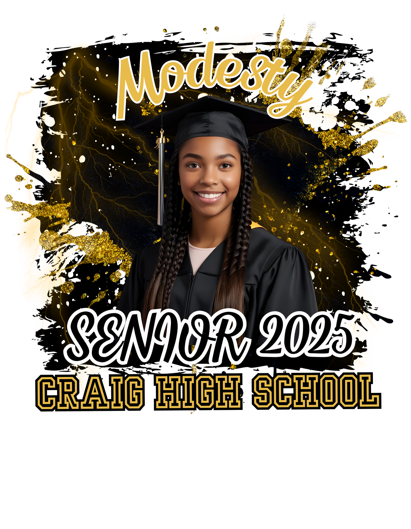 T-Shirts Graduation 2025 "Senior"