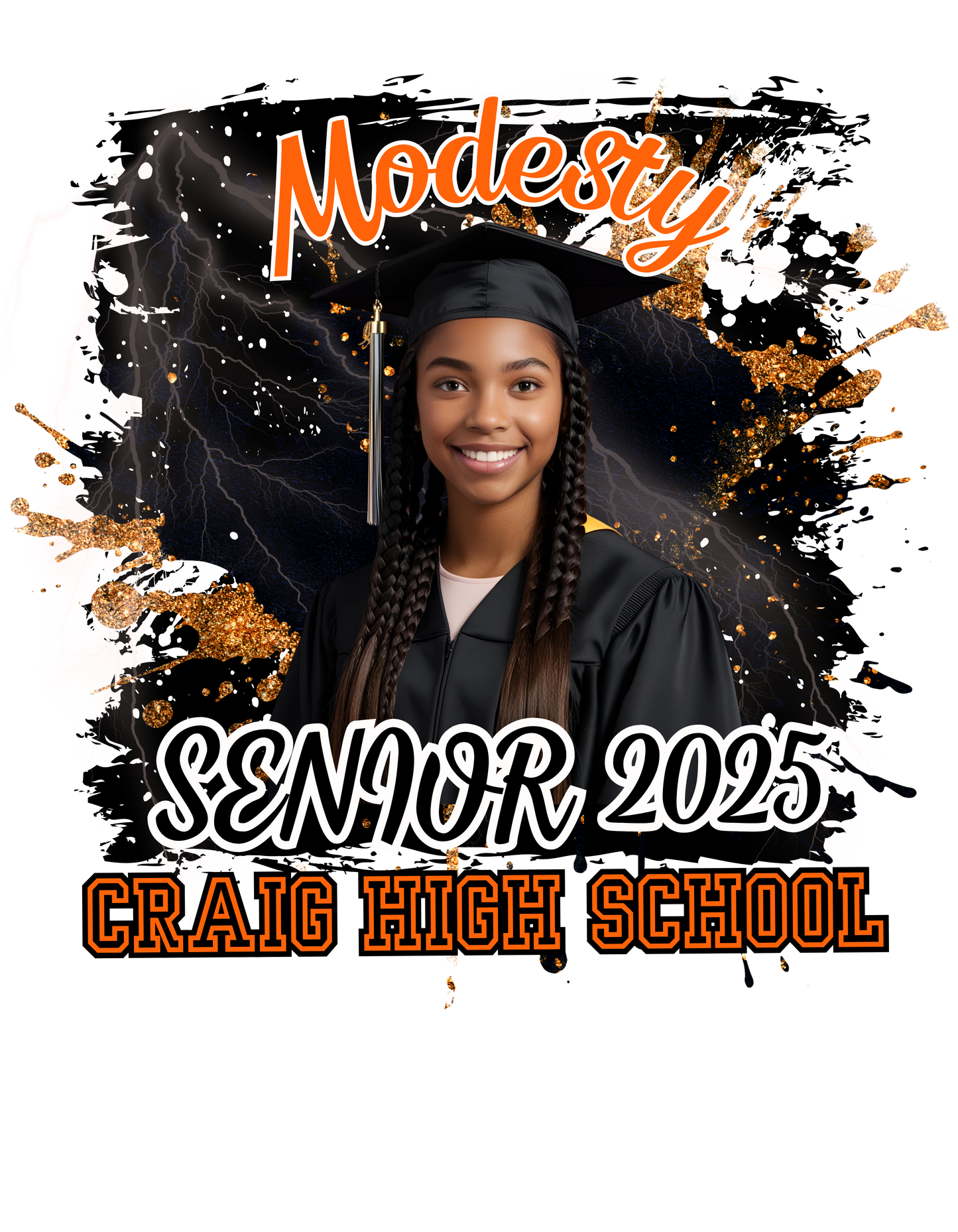 T-Shirts Graduation 2025 "Senior"