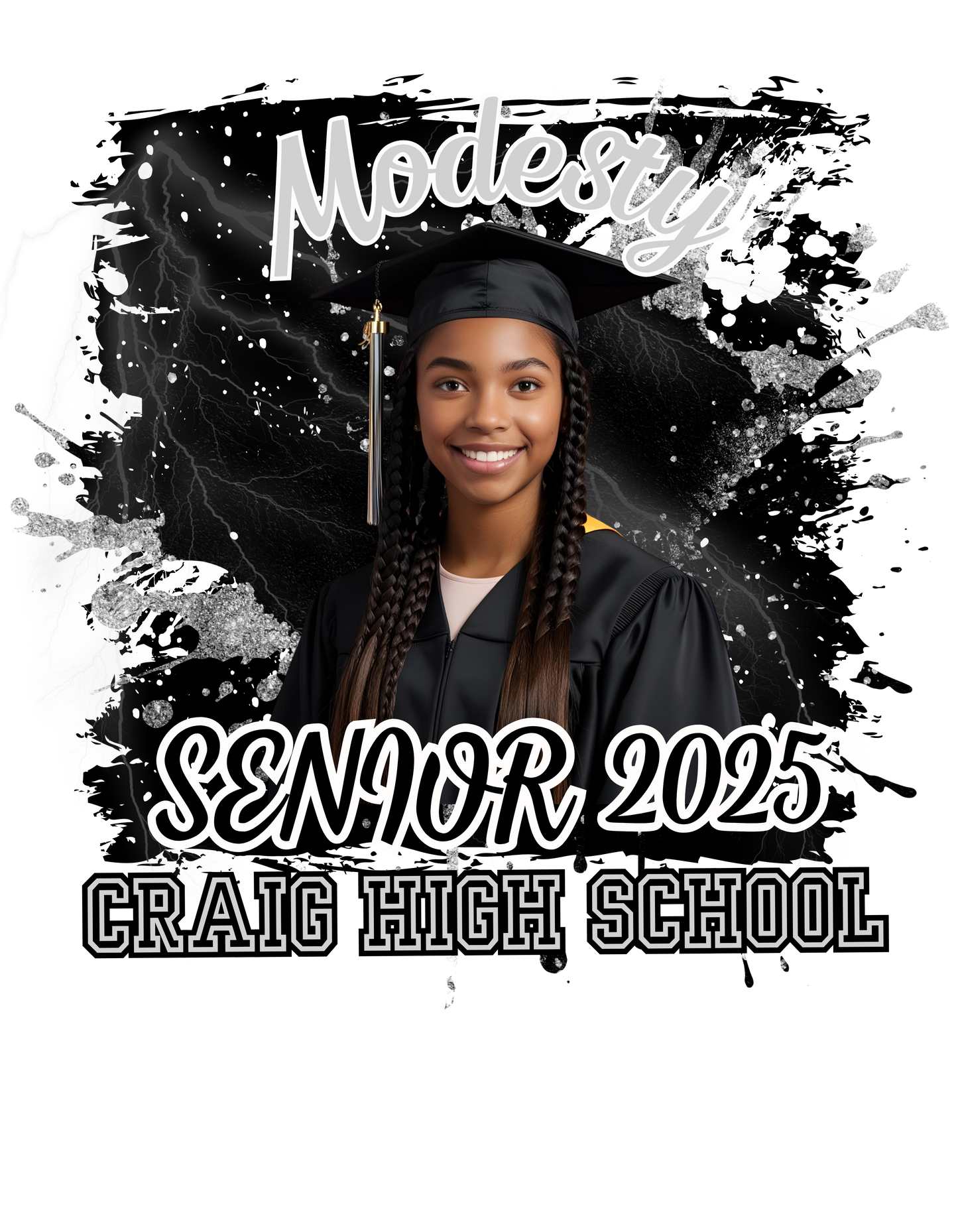 T-Shirts Graduation 2025 "Senior"