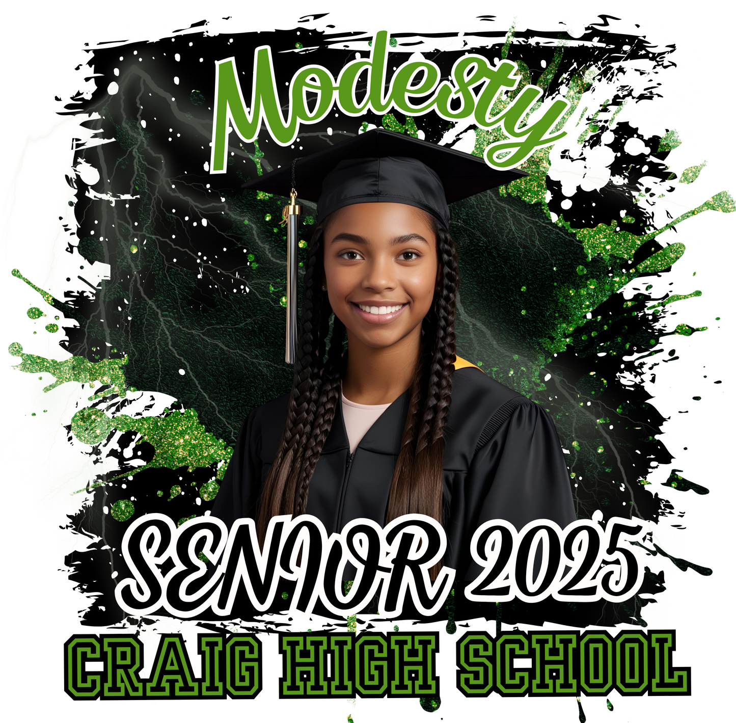 T-Shirts Graduation 2025 "Senior"