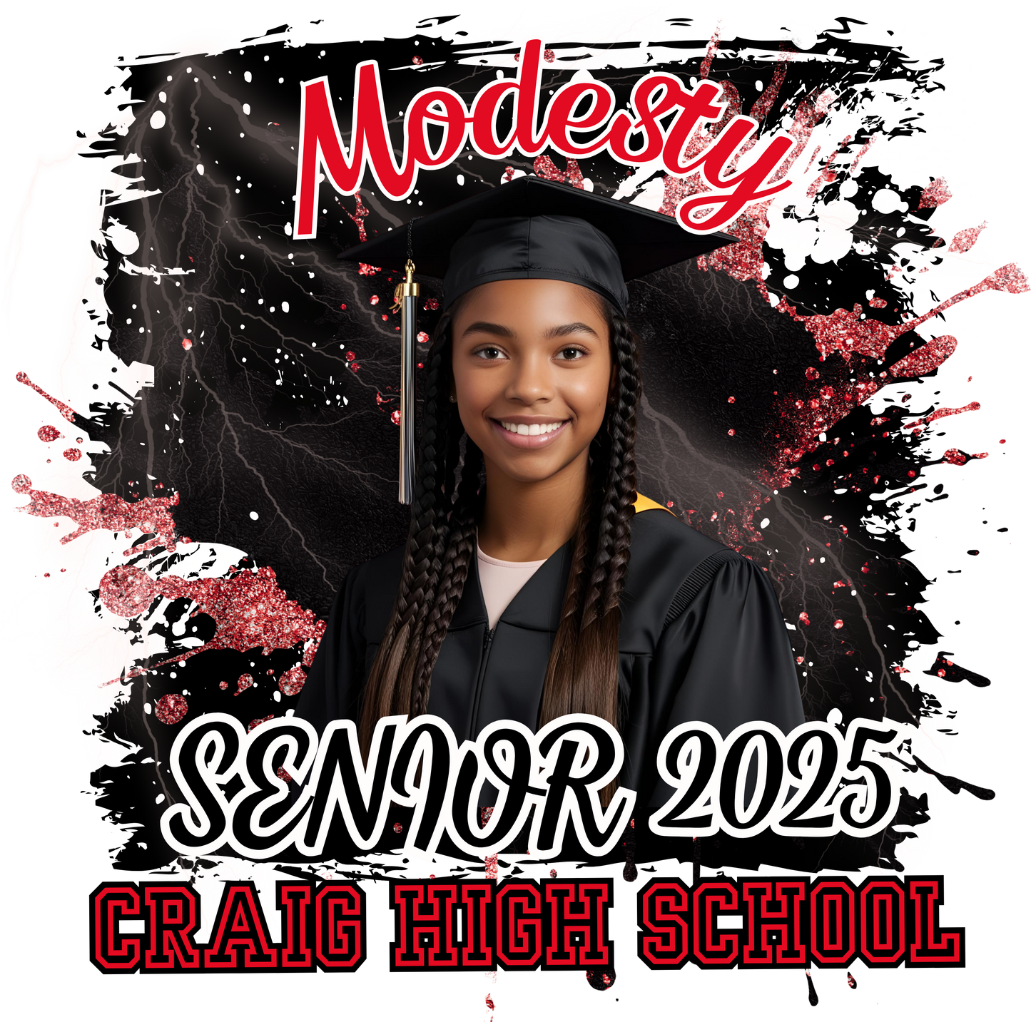 T-Shirts Graduation 2025 "Senior"