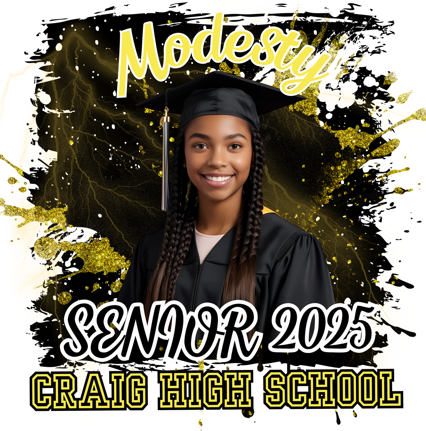 T-Shirts Graduation 2025 "Senior"