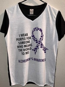 T-shirt - Alzheimers Awareness