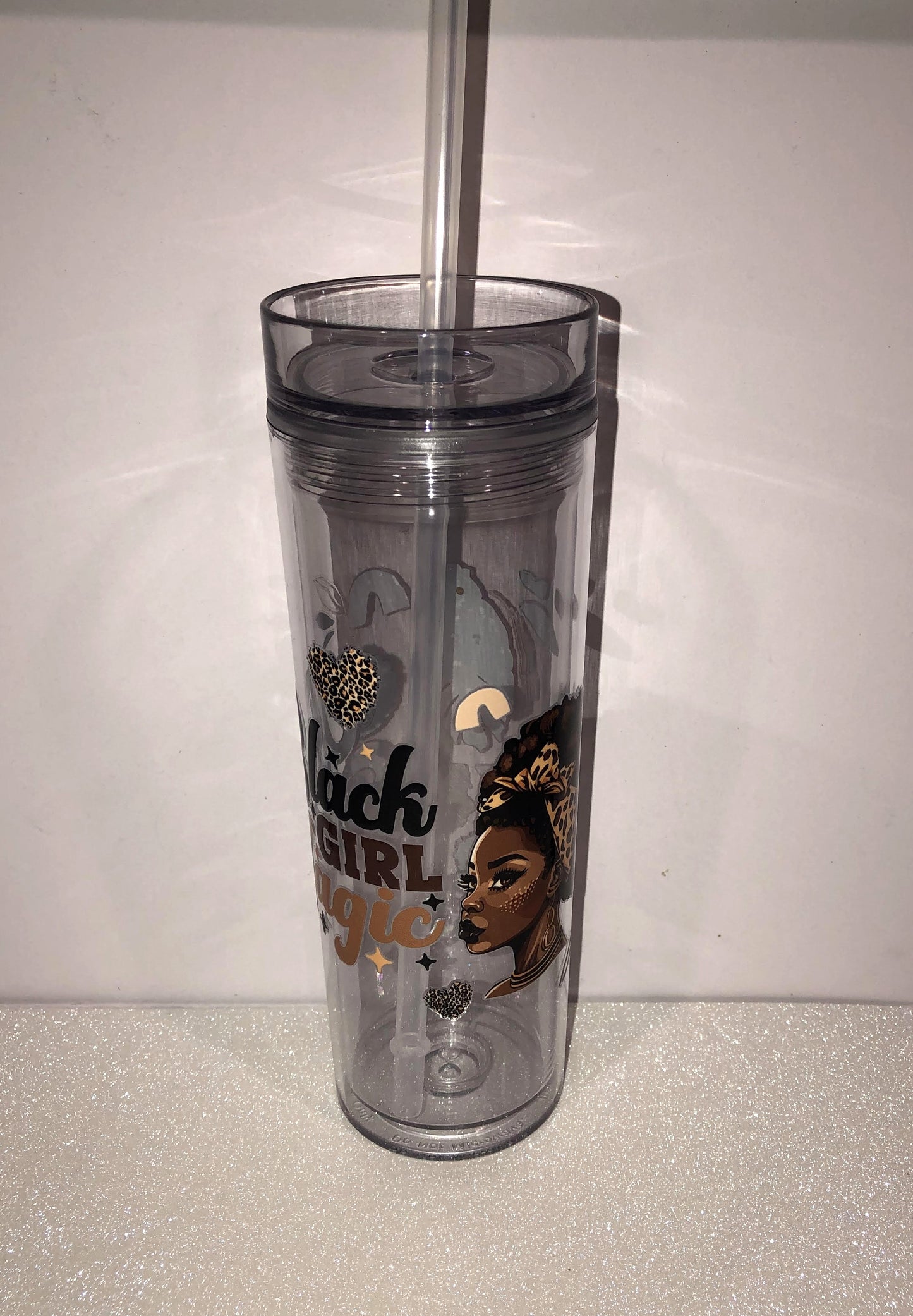 Tumblers 16oz Clear "Kultural Kollection"